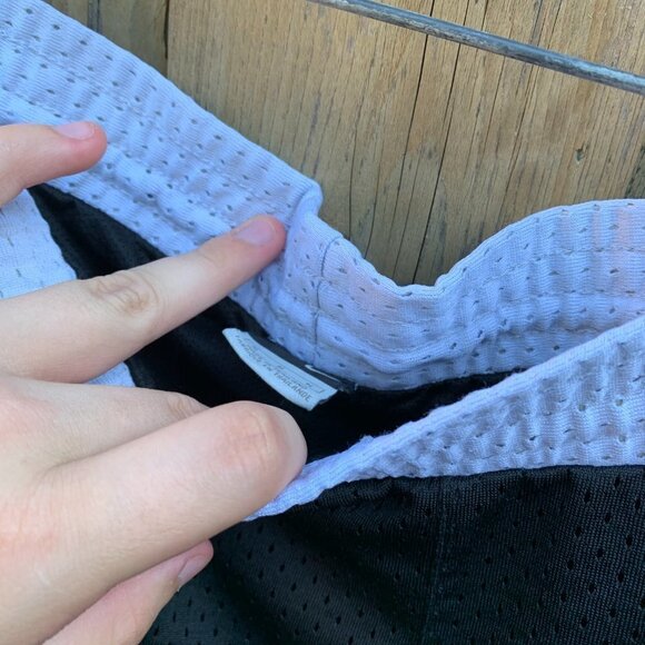 Vintage Nike Basketball Shorts Medium Varsity Black - Picture 3 of 3